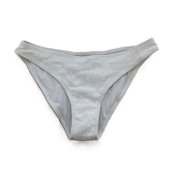 Shenhe White Textured Halter Bikini 3-Piece Set with Cover Up - Picture 2 of 10